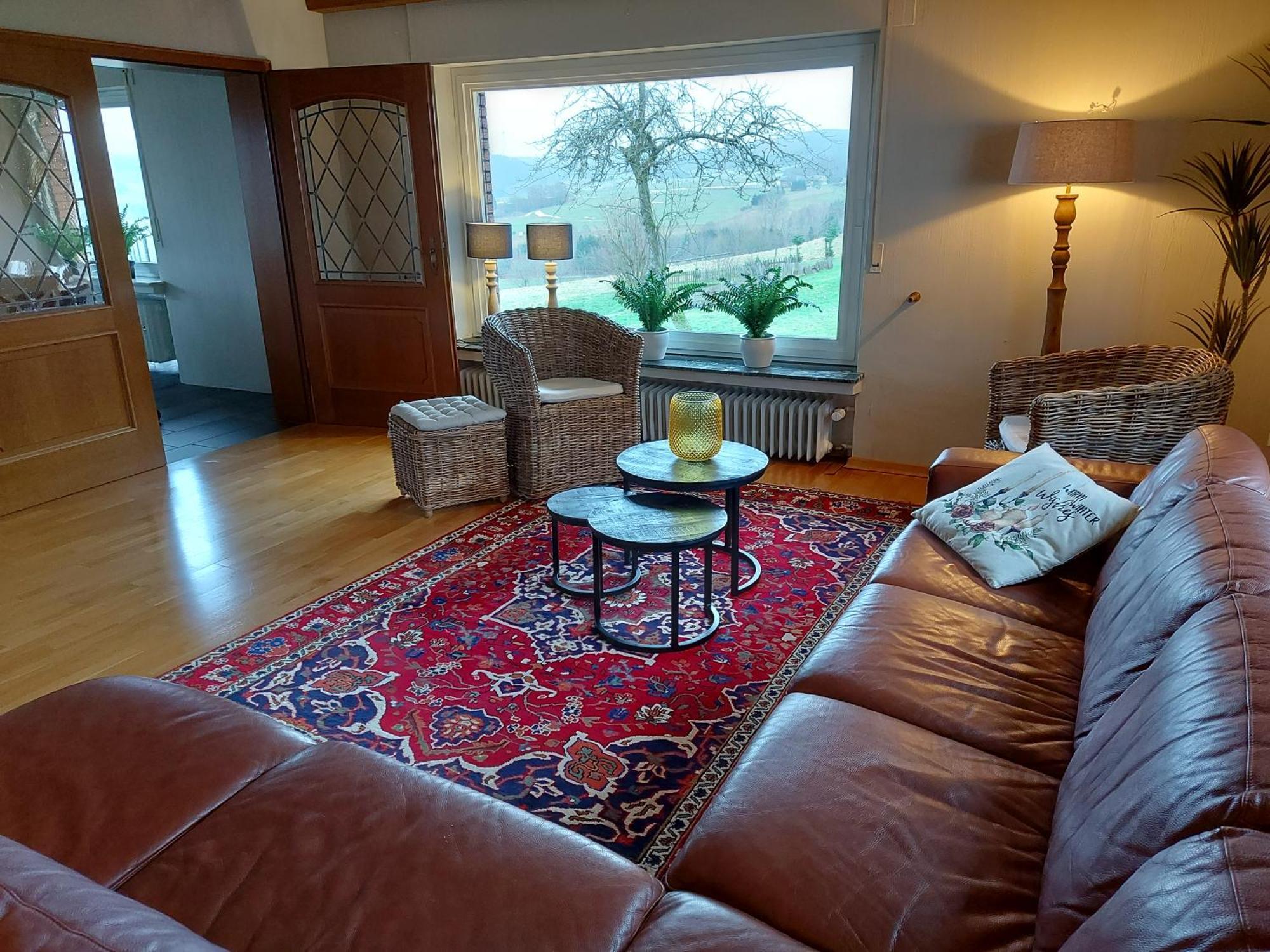 Ferienhaus Hescheld With Private Jacuzzi Hellenthal Exterior photo